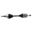 Front, Driver Side Axle Assembly, Standard Duty