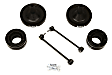 1155200 Leveling Kit - Black, Rubber, Direct Fit, Set of 4