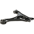Front, Passenger Side, Lower Control Arm, Without ball joint(s), 2.0L, 4Cyl, Steel