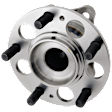 Rear, Driver or Passenger Side Wheel Hub, 5 Lugs, With Bearing