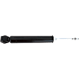 Rear, Driver or Passenger Side Shock, Dust Shield and Bump Stop Not Included, without Internal Rebound Bumper