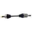 2017 Jeep Cherokee Trailhawk - Front, Driver Side Axle Assembly, Standard Duty