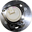1998 Saturn SW2 - Rear, Driver or Passenger Side Wheel Hub, 4-Wheel ABS, FWD, With Bearing, Timken OE Replacement