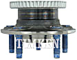 512107 Rear, Driver or Passenger Side Wheel Hub, With Bearing, Timken OE Replacement