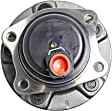 512169 Rear, Driver or Passenger Side Wheel Hub, With Bearing, Timken OE Replacement