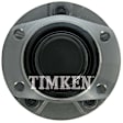 512170 Rear, Driver or Passenger Side Wheel Hub, With Bearing, Timken OE Replacement