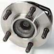 512170 Rear, Driver or Passenger Side Wheel Hub, With Bearing, Timken OE Replacement