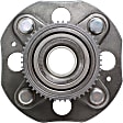 512178 Rear, Driver or Passenger Side Wheel Hub, With Bearing, FWD, Timken OE Replacement