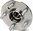 512220 Rear, Driver or Passenger Side Wheel Hub, With Bearing, FWD, Timken OE Replacement