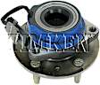 512223 Rear, Driver or Passenger Side Wheel Hub, With Bearing, Timken OE Replacement
