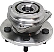 513084 Front, Driver or Passenger Side Wheel Hub, With Bearing, Timken OE Replacement
