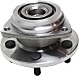 513084 Front, Driver or Passenger Side Wheel Hub, With Bearing, Timken OE Replacement