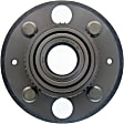 513105 Rear, Driver or Passenger Side Wheel Hub, 4 Lugs, With Bearing, FWD, OE Replacement Series
