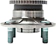 513155 Front, Driver or Passenger Side Wheel Hub, With Bearing, Timken OE Replacement