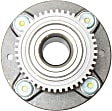 513155 Front, Driver or Passenger Side Wheel Hub, With Bearing, Timken OE Replacement