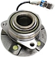 513189 Front, Driver or Passenger Side Wheel Hub, With Bearing, Timken OE Replacement
