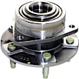513190 Front, Driver or Passenger Side Wheel Hub, With Bearing, Timken OE Replacement