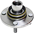 518507 Front, Driver or Passenger Side Wheel Hub, With Bearing, Timken OE Replacement