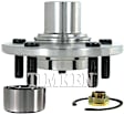 520100 Front, Driver or Passenger Side Wheel Hub, With Bearing, Timken OE Replacement