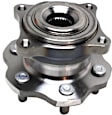 HA500701 Rear, Driver or Passenger Side Wheel Hub, With Bearing, Timken OE Replacement