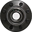 HA590000 Front, Driver or Passenger Side Wheel Hub, With Bearing, Timken OE Replacement