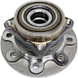 HA590020 Front, Driver or Passenger Side Wheel Hub, With Bearing, 4WD, Timken OE Replacement