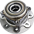 HA590020 Front, Driver or Passenger Side Wheel Hub, With Bearing, 4WD, Timken OE Replacement