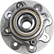 HA590020 Front, Driver or Passenger Side Wheel Hub, With Bearing, 4WD, Timken OE Replacement
