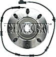 HA590032 Front, Driver or Passenger Side Wheel Hub, 8 Lugs, With Bearing, 4WD, Timken OE Replacement