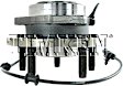 HA590033 Front, Driver or Passenger Side Wheel Hub, With Bearing, Timken OE Replacement