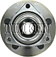 HA590034 Front, Driver or Passenger Side Wheel Hub, With Bearing, Timken OE Replacement