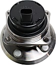 HA590040 Rear, Driver or Passenger Side Wheel Hub, With Bearing, Timken OE Replacement