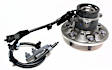 HA590054 Front, Driver Side Wheel Hub, With Bearing, Timken OE Replacement