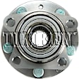 HA590056 Rear, Driver or Passenger Side Wheel Hub, With Bearing, AWD, Timken OE Replacement