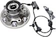HA590060 Front, Driver Side Wheel Hub, With Bearing, 4WD, Timken OE Replacement