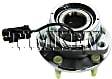 2009 Chevrolet HHR - Front, Driver or Passenger Side Wheel Hub, 4-Wheel ABS, FWD, With Bearing, Timken OE Replacement