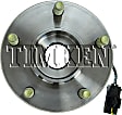 2009 Chevrolet HHR - Front, Driver or Passenger Side Wheel Hub, 4-Wheel ABS, FWD, With Bearing, Timken OE Replacement