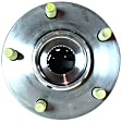 2009 Chevrolet HHR - Front, Driver or Passenger Side Wheel Hub, 4-Wheel ABS, FWD, With Bearing, Timken OE Replacement