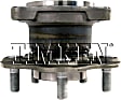 HA590111 Rear, Driver or Passenger Side Wheel Hub, With Bearing, Timken OE Replacement