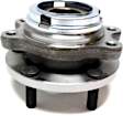 HA590125 Front, Driver or Passenger Side Wheel Hub, 5 Lugs, With Bearing, AWD, Timken OE Replacement