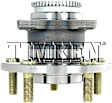 HA590128 Rear, Driver or Passenger Side Wheel Hub, With Bearing, Timken OE Replacement