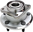 HA590141 Rear, Driver or Passenger Side Wheel Hub, 5 Lugs, With Bearing, Timken OE Replacement
