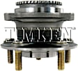 HA590143 Rear, Driver or Passenger Side Wheel Hub, With Bearing, FWD, 3.8L, 6Cyl, Timken OE Replacement