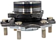 HA590145 Front, Driver or Passenger Side Wheel Hub, With Bearing, Timken OE Replacement