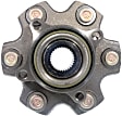 HA590145 Front, Driver or Passenger Side Wheel Hub, With Bearing, Timken OE Replacement