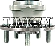 HA590146 Rear, Driver or Passenger Side Wheel Hub, With Bearing, Timken OE Replacement