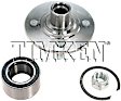 HA590156K Front, Driver or Passenger Side Wheel Hub, With Bearing, FWD, 1.9L, 4Cyl, Timken OE Replacement