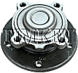 HA590162 Front, Driver or Passenger Side Wheel Hub, With Bearing, Timken OE Replacement
