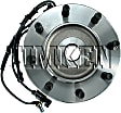 HA590166 Front, Driver or Passenger Side Wheel Hub, With Bearing, 4WD, Timken OE Replacement