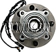 HA590166 Front, Driver or Passenger Side Wheel Hub, With Bearing, 4WD, Timken OE Replacement